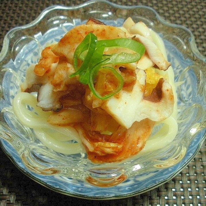 おつまみに ピリ辛が美味しい たこキムチうどん レシピ 作り方 By Kojarin7 楽天レシピ おつまみに ピリ辛が美味しい たこキムチうどん レシピ 作り方 By Kojarin7 楽天レシピ